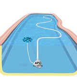 Maxbell Automatic Pool Surface Cleaner Easy to Install Compact Practical Replacement