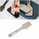 Maxbell Stainless Steel Knocker Sturdy Line Tool Leather Working Edge Finishing Tool