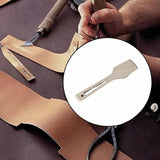 Maxbell Stainless Steel Knocker Sturdy Line Tool Leather Working Edge Finishing Tool
