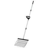 Maxbell Garden Leaves Rake Lightweight Portable Good Helper Sturdy Adjustable Handle