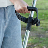 Maxbell Garden Leaves Rake Lightweight Portable Good Helper Sturdy Adjustable Handle