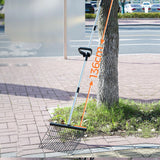 Maxbell Garden Leaves Rake Lightweight Portable Good Helper Sturdy Adjustable Handle