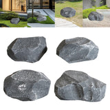 Maxbell Artificial Rock Versatile Landscaping Foam Realistic for Garden Balcony Yard 15x12x10cm