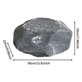 Maxbell Artificial Rock Versatile Landscaping Foam Realistic for Garden Balcony Yard 30x22x19cm