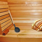 Maxbell Sauna Ladle Aluminum Lightweight Sauna Water Ladle for Home Bathroom Bathtub