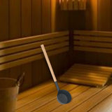 Maxbell Sauna Ladle Aluminum Lightweight Sauna Water Ladle for Home Bathroom Bathtub
