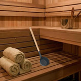 Maxbell Sauna Ladle Aluminum Lightweight Sauna Water Ladle for Home Bathroom Bathtub