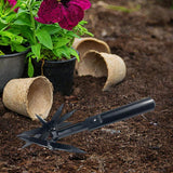 Maxbell Rotary Cultivator Tool Manual Soil Loosening for Soil Mixing Reseeding Grass