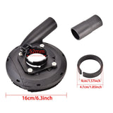 Maxbell Grinding Dust Shroud Handheld Dust Shroud for Concrete Angle Grinder Granite 16cm