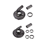 Maxbell Grinding Dust Shroud Handheld Dust Shroud for Concrete Angle Grinder Granite 16cm
