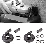 Maxbell Grinding Dust Shroud Handheld Dust Shroud for Concrete Angle Grinder Granite 16cm