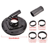 Maxbell Grinding Dust Shroud Handheld Dust Shroud for Concrete Angle Grinder Granite 22cm