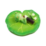 Maxbell Frog Statue Decorative Gift Resin Figurine for Outdoor Courtyard Balcony