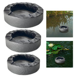 Maxbell Floating Pond Planter Versatile Stylish Garden Water Features and Decoration Inner Diameter 23cm