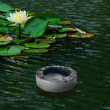 Maxbell Floating Pond Planter Versatile Stylish Garden Water Features and Decoration Inner Diameter 18cm