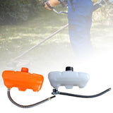 Maxbell Fuel Tank Assembly Supply Fuel Container for Craftsman Yard Man Brush Cutter with Oil Pipe Orange