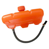 Maxbell Fuel Tank Assembly Supply Fuel Container for Craftsman Yard Man Brush Cutter with Oil Pipe Orange