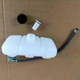 Maxbell Fuel Tank Assembly Supply Fuel Container for Craftsman Yard Man Brush Cutter with Pipe and Switch White