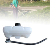 Maxbell Fuel Tank Assembly Supply Fuel Container for Craftsman Yard Man Brush Cutter with Pipe and Switch White
