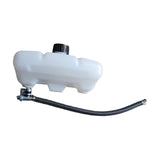 Maxbell Fuel Tank Assembly Supply Fuel Container for Craftsman Yard Man Brush Cutter with Pipe and Switch White