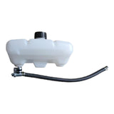 Maxbell Fuel Tank Assembly Supply Fuel Container for Craftsman Yard Man Brush Cutter with Pipe and Switch White
