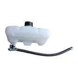 Maxbell Fuel Tank Assembly Supply Fuel Container for Craftsman Yard Man Brush Cutter with Pipe and Switch White
