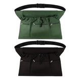 Maxbell Garden Apron Lightweight Adjustable Convenient Utility Harvest Picking Apron Green