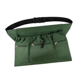 Maxbell Garden Apron Lightweight Adjustable Convenient Utility Harvest Picking Apron Green