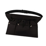 Maxbell Garden Apron Lightweight Adjustable Convenient Utility Harvest Picking Apron Black