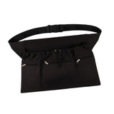 Maxbell Garden Apron Lightweight Adjustable Convenient Utility Harvest Picking Apron Black