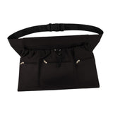 Maxbell Garden Apron Lightweight Adjustable Convenient Utility Harvest Picking Apron Black