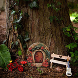 Maxbell Miniature Fairy Garden Accessories Fairy Gates for Trees Yard  Style B