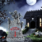 Maxbell Halloween Tombstone Halloween Prop for Haunted House Festival Indoor Outdoor