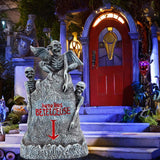 Maxbell Halloween Tombstone Halloween Prop for Haunted House Festival Indoor Outdoor