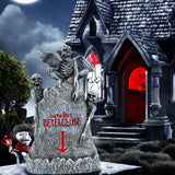 Maxbell Halloween Tombstone Halloween Prop for Haunted House Festival Indoor Outdoor