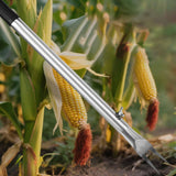 Maxbell Corn Peeler Cutter Stainless Steel Corn on The COB Remover for Fruit Outdoor