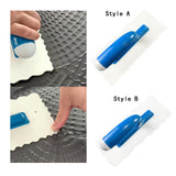 Maxbell Plastic Trowel Multipurpose Plastering Trowel for Concrete Lining Wall Paint Style A
