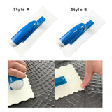 Maxbell Plastic Trowel Multipurpose Plastering Trowel for Concrete Lining Wall Paint Style A