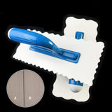 Maxbell Plastic Trowel Multipurpose Plastering Trowel for Concrete Lining Wall Paint Style A