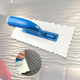 Maxbell Plastic Trowel Multipurpose Plastering Trowel for Concrete Lining Wall Paint Style A