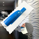 Maxbell Plastic Trowel Multipurpose Plastering Trowel for Concrete Lining Wall Paint Style A