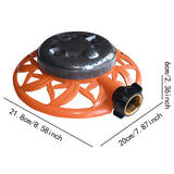 Maxbell Garden Sprinkler for Small Areas Heavy Duty 8 Pattern Yard Irrigation System