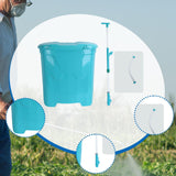 Maxbell Backpack Carrying Granular Fertilizer Spreader Corn Fertilizing Tool Style A