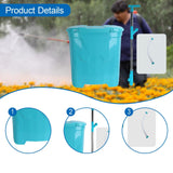 Maxbell Backpack Carrying Granular Fertilizer Spreader Corn Fertilizing Tool Style B
