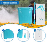 Maxbell Backpack Carrying Granular Fertilizer Spreader Corn Fertilizing Tool Style C