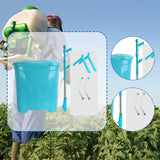 Maxbell Backpack Carrying Granular Fertilizer Spreader Corn Fertilizing Tool Style D