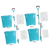 Maxbell Backpack Carrying Granular Fertilizer Spreader Sturdy Fertilizing Tool Style A