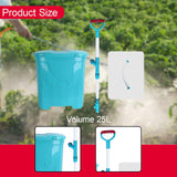 Maxbell Backpack Carrying Granular Fertilizer Spreader Sturdy Fertilizing Tool Style A