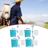 Maxbell Backpack Carrying Granular Fertilizer Spreader Sturdy Fertilizing Tool Style A