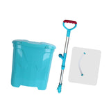 Maxbell Backpack Carrying Granular Fertilizer Spreader Sturdy Fertilizing Tool Style B